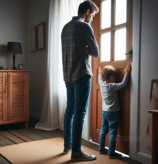 Child at doorway wanting outside.JPG